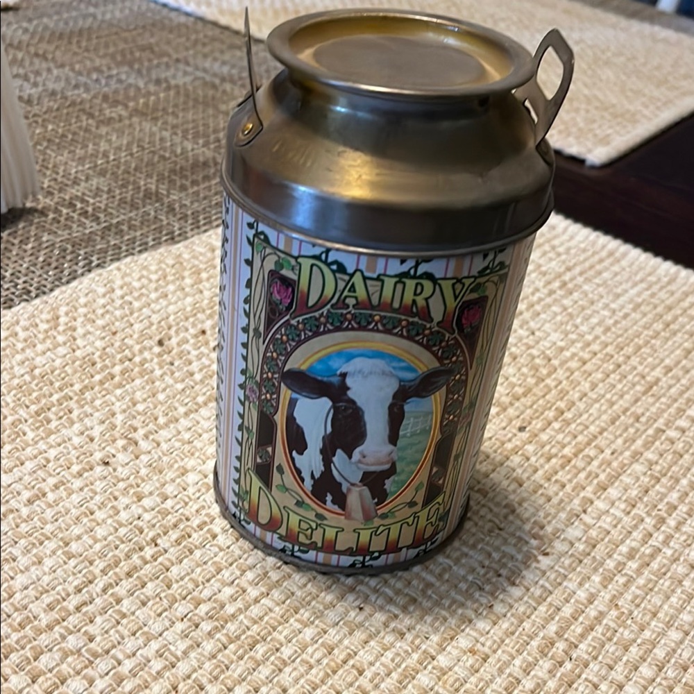 Vintage Dairy Delite Milk Can